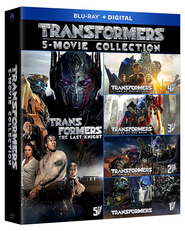 New Ways To Bring Transformer The Last Knight Home Target Exclusive Blu Ray 5 Movie Boxset Steelbook  (3 of 3)
